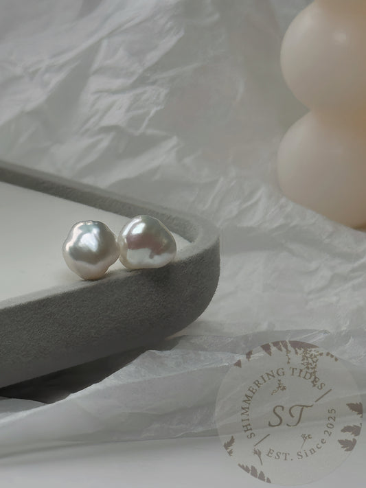 Classic Fabulous . Baroque style earrings