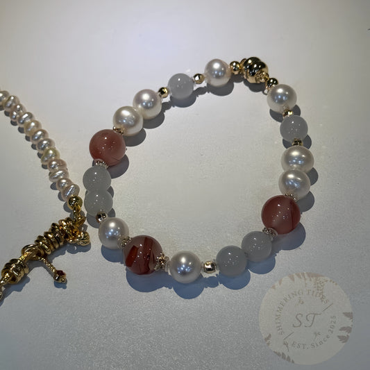 New Chinese inspired bracelet - Verdant Bloom