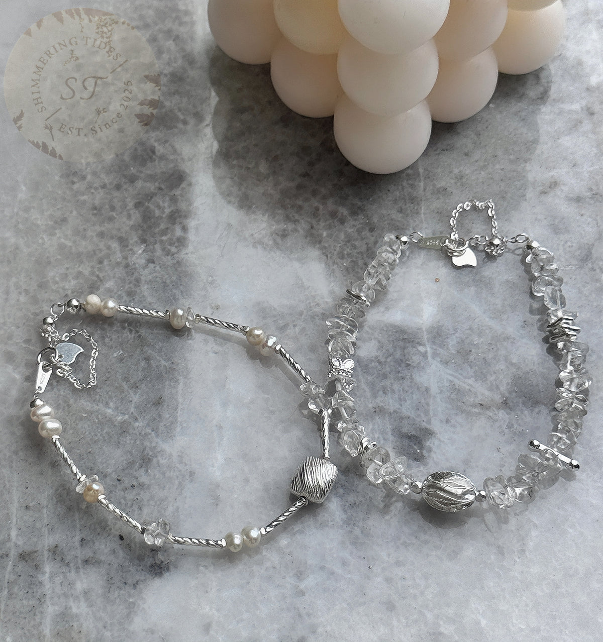 Silver Bloom . Crystal Drift
