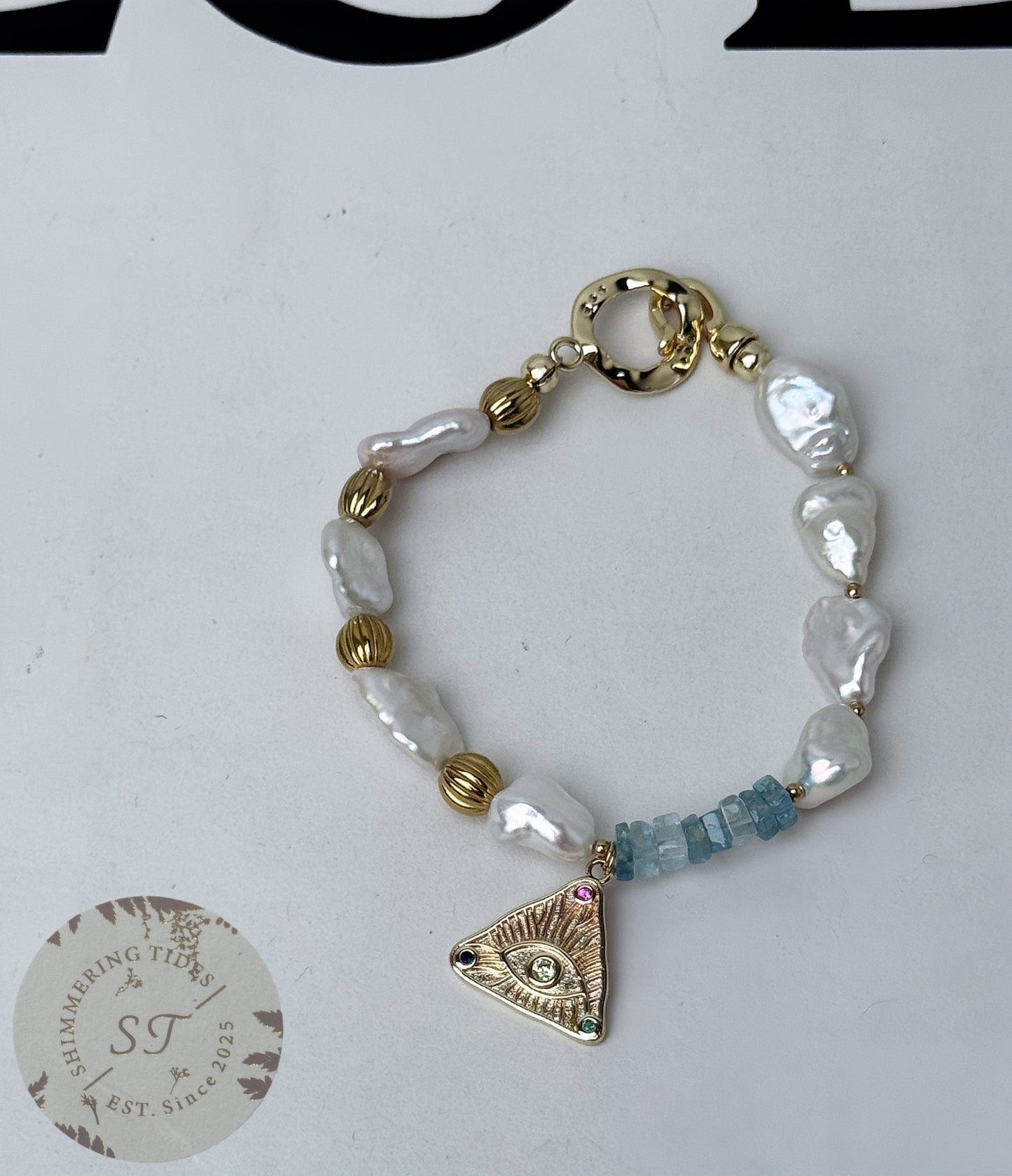 Summer Lights . Baroque Bracelet